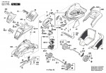Bosch 3 600 HA4 505 Rotak 43 Li Lawnmower 36 V / Eu Spare Parts